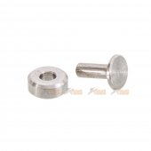 IRON AIRSOFT steel hammer rotor and pin set for Marui M4 MWS GBB