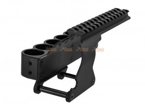 g&p shotshell receiver rail for tokyo marui shotgun short black