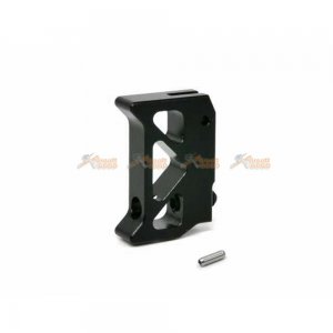 AIP Aluminum Trigger (Type M) for Tokyo Marui Hi-Capa 4.3/5.1 Airsoft Gas blow Back GBB (Black/Long)