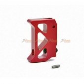 AIP Aluminum Trigger (Type M) for Tokyo Marui Hi-Capa 4.3/5.1 Airsoft Gas blow Back GBB (Red/Long)