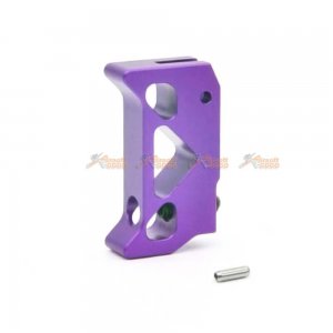 AIP Aluminum Trigger (Type P) for Tokyo Marui Hi-Capa 4.3/5.1 Airsoft Gas blow Back GBB (Purple/Short)