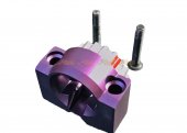 bow master aluminum cnc chamber base for ghk ak gbbr purple