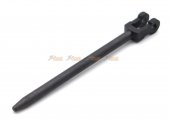 bow master cnc steel hammer spring guide for umarex vfc mp5 gbb black