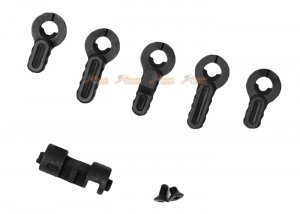 PTS BAD-ASS Ambidextrous Safety Selector for KWA/ KSC LM4 GBBR - Black