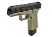JDG Polymer80 Licensed P80 PFS9 ( RMR Cut ) Airsoft GBB Pistol ( FDE )