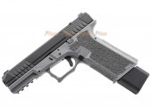 jdg polymer80 licensed p80 pfs9 rmr cut airsoft gbb pistol grey