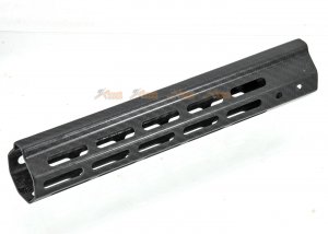 Vector Optics Vekt Defense VDCF-10 Carbon Fiber 10 inch Slim Handguard Rail -Black