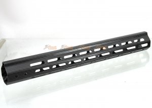 vector optics vekt defense vdcf15 carbon fiber 15inch slim handguard rail black