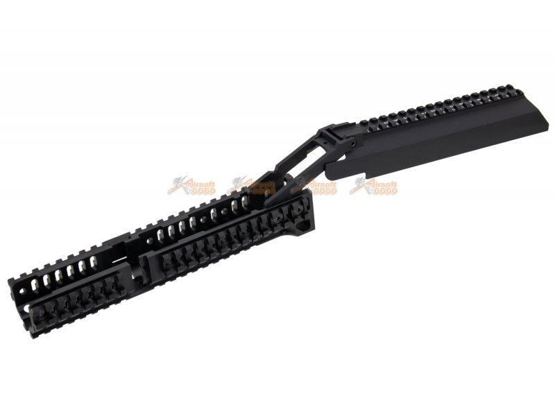 5KU B-30 Long Lower Rail Handguard With B-33 Style Articulating AK Dust ...