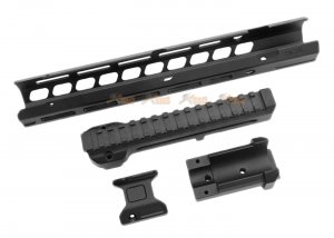 SLR Airsoftworks 11.2” Light MLok EXT Extended Handguard for Tokyo Marui AKM GBBR