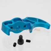 narcos airsoft charging handle for action army aap01 gbb blue