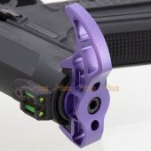 narcos airsoft charging handle for action army aap01 gbb purple