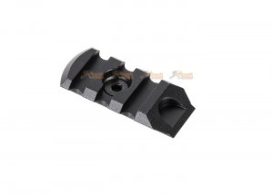 Dynamic Tactical 3-Slot Low Profile M-LOK Rail Section (Black)