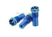 RGW 5mm Head Stainless Steel Injection Valve for Tokyo Marui Magazine (3pcs Set) -Blue
