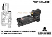 revanchist airsoft 2.26 modular optics mount laser devices riser for t2 amphibious reddot sight