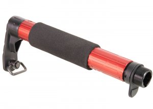 APS Phantom Extremis Rifles MK4 Tron Stock with foam cheek Rest (Red) with Bolt Plate (Black)