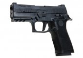 SIG SAUER P320 XCARRY Green Gas Airsoft Pistol - Black (by SIG AIR & VFC) - 6mm