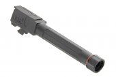 RGW A9 Style Threaded Outer Barrel For Umarex/ VFC Glock 45, 19X GBB ( BK