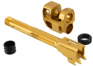 RGW VI Velocity Compensator with Barrel for SiG AIR/VFC P320 (GOLD)(LONG)