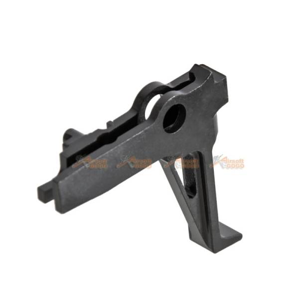 IRON AIRSOFT CNC Steel trigger For Marui MWS GBB (Black) - Image 2