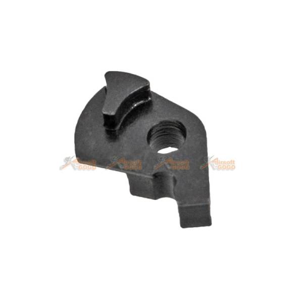 IRON AIRSOFT trigger pull adjustable steel CNC sear B for Marui M4 MWS GBB (Black) - Image 2