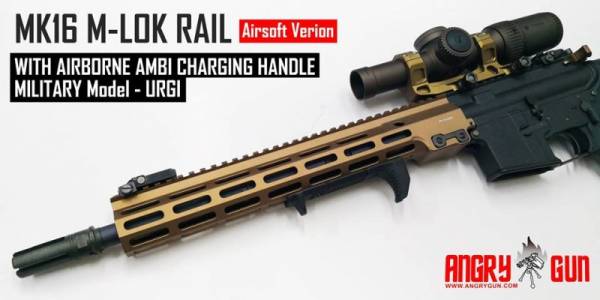 Angry Gun MK16 M-LOK 13.5 Rail SOPMOD Block III ( DDC ) - Image 8