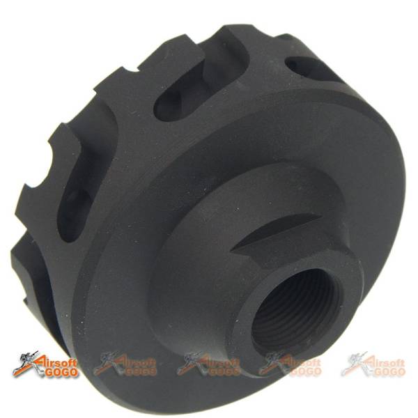 5KU Cookie Cutter Compensator Flash Head -14mm CCW for Airsoft AEG GBBR (Type 3) - Image 3