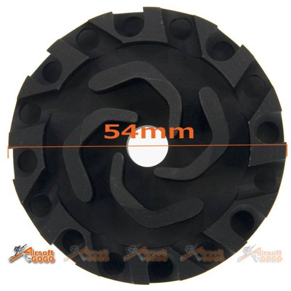 5KU Cookie Cutter Compensator Flash Head -14mm CCW for Airsoft AEG GBBR (Type 3) - Image 4