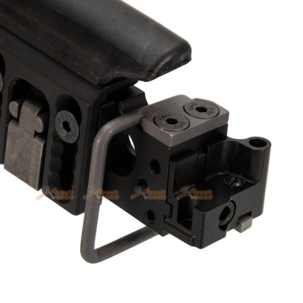 5KU PT-1 AK Side Folding Stock for E&L AK Series AEG (Black) - Image 4
