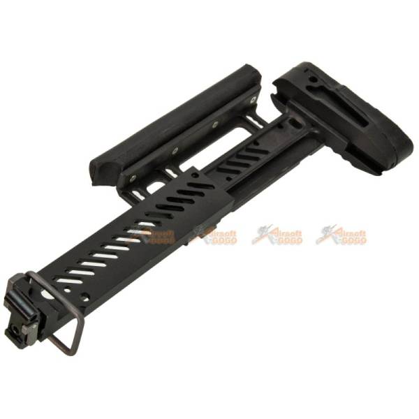 5KU PT-1 AK Side Folding Stock for CYMA AK Series AEG (Black) - Image 4