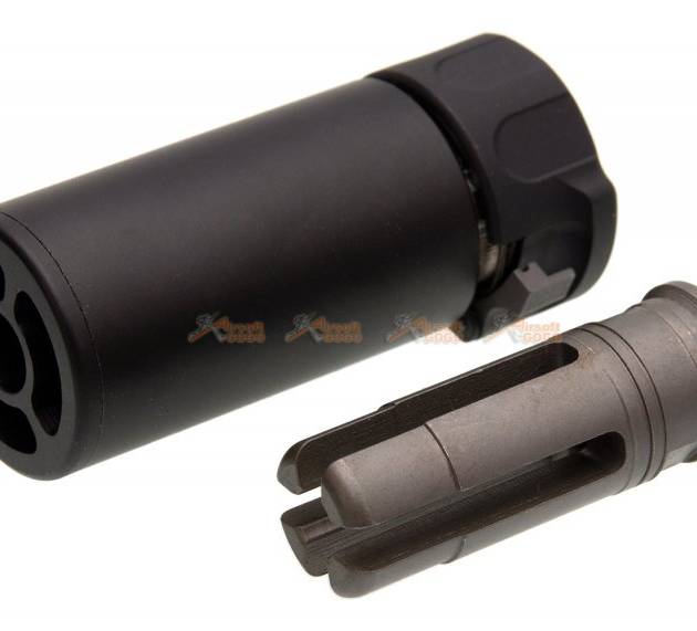 5KU Metal Dummy 95mm Warden Blast Diffuser (14mm CCW, Black)