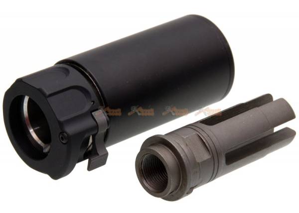 5KU Metal Dummy 95mm Warden Blast Diffuser (14mm CCW, Black) - Image 2
