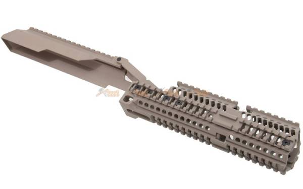 5KU Handguard Set with Dust Cover Scope Mount for LCT / GHK / Marui / E&L AK AEG & GBB Series - Image 2