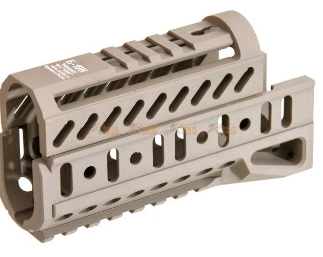 5KU Model B11U / B-19N Handguard Set for GHK / LCT AK-74U Series (Tan)