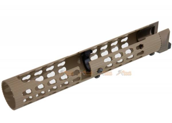 5KU 11.5 Inch VS-25 Keymod Handguard for LCT / GHK AK105 Series (Tan) - Image 3