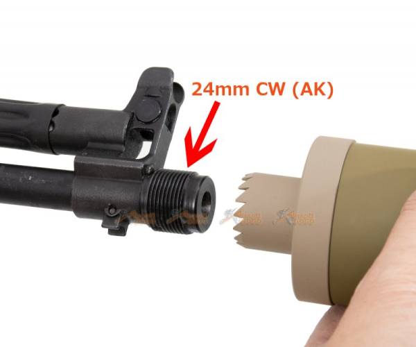 5KU DTK PUTNIK Mock Silencer (Tan / Green) - Image 4