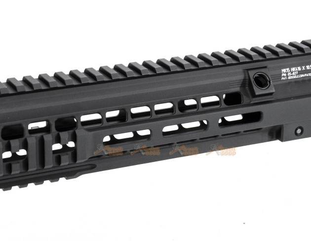 5KU 9.8 Inch MK15 Rail Handguard for 416 AEG & GBB (Black)