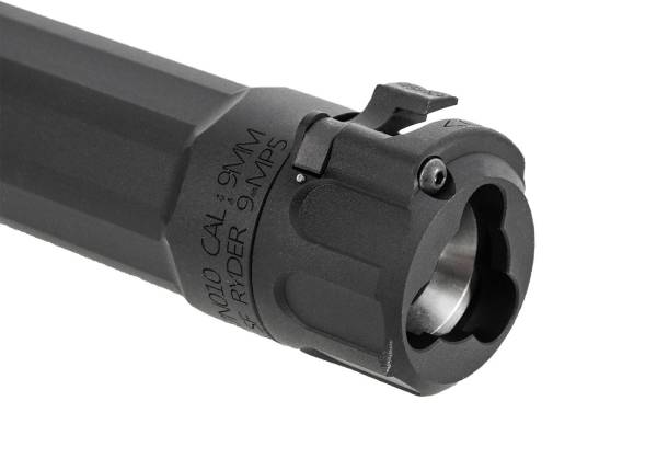 5KU Ryder 9-MP5 Silencer For VFC/ Marui MP5 GBB (Black) - Image 4