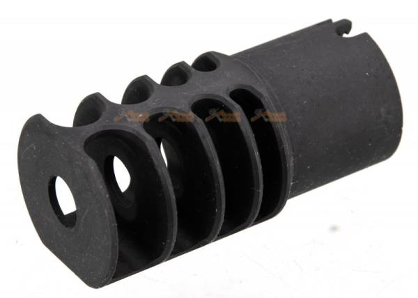 5KU RRD-4C AK Style 24mm CW Airsoft Muzzle Devices Flash Hider -Black - Image 2