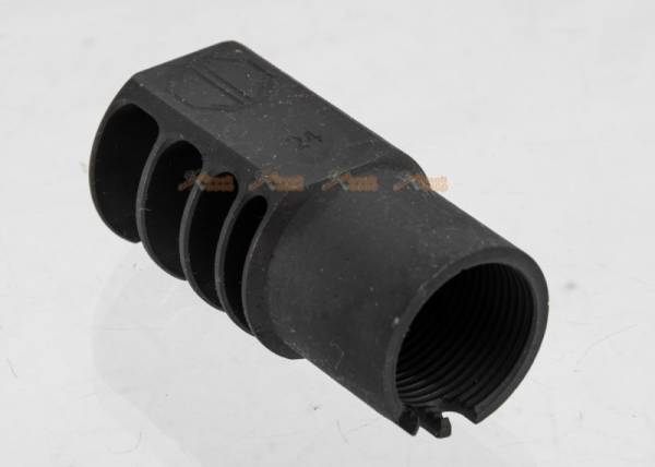 5KU RRD-4C AK Style 24mm CW Airsoft Muzzle Devices Flash Hider -Black - Image 4