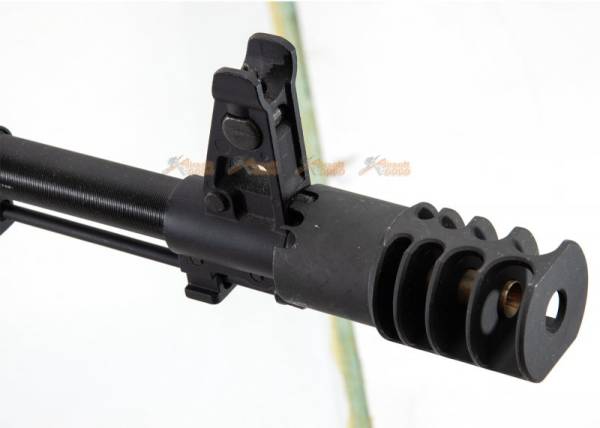 5KU RRD-4C AK Style 24mm CW Airsoft Muzzle Devices Flash Hider -Black - Image 3