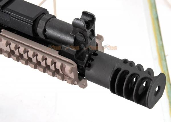 5KU RRD-4C AK Style 24mm CW Airsoft Muzzle Devices Flash Hider -Black - Image 5
