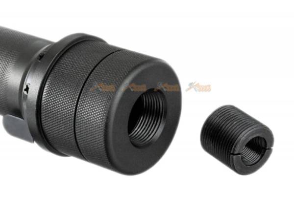 5KU PBS-1 Mini Suppressor (24mm CW) with Spitfire Tracer for LCT/GHK AK AEG/GBB -Black - Image 3