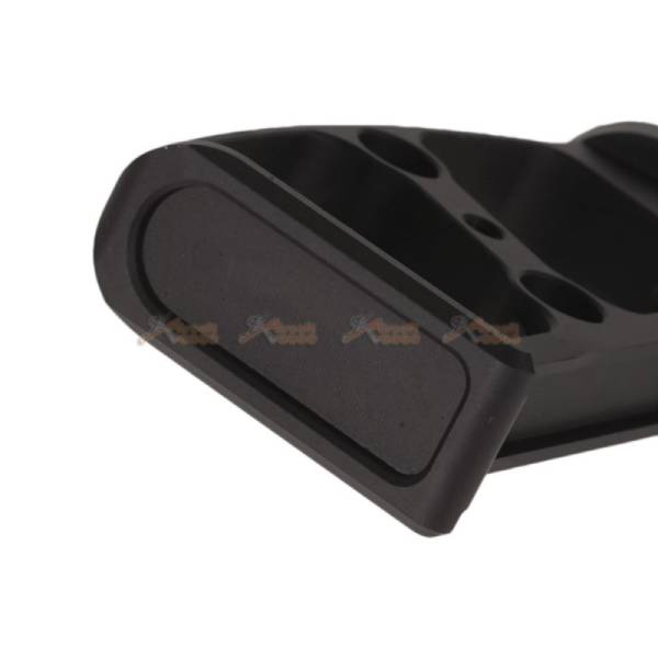 5KU CNC Aluminum Modular Grip For WA, Marui M4 GBB Rifle (Edge, Black) - Image 3