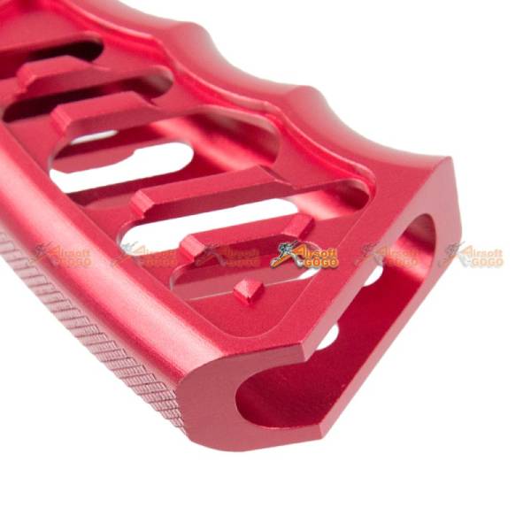 5KU CNC Alloy LWP Grip for M4 Airsoft GBB (Red) - Image 3