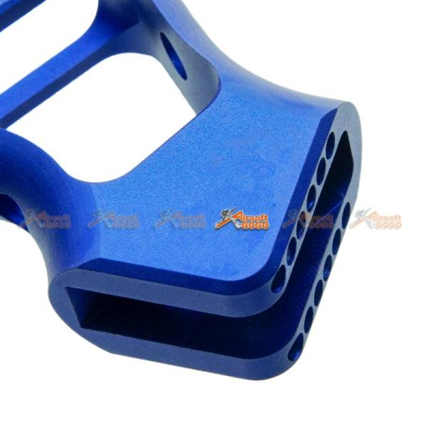 5KU CNC Metal LWP Grip for WA M4 Airsoft GBB (Blue) - Image 3