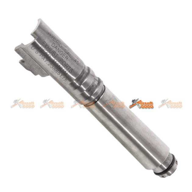 5KU 5 inch Comp-Ready Steel Outer Barrel for Hi-Capa 5.1 GBB (Infinity .45 ACP)