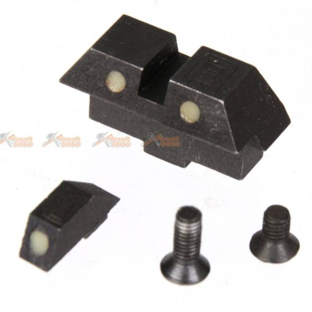 5KU Steel Night Sight for Marui G17 GBB (Black)