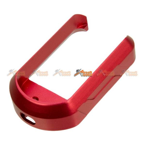 5KU Aluminum Magwell for Marui G17/G18C Airsoft GBB (Red) - Image 2