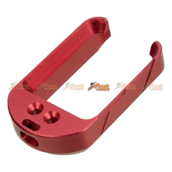 5KU Aluminum Magwell for Marui G17/G18C Airsoft GBB (Red) - Image 3